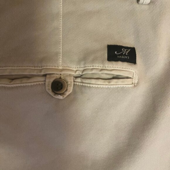 Mason’s Italy Torino Jersey Slim Fit Khaki Pants | Size 54 (XL/38W) - Picture 12 of 12